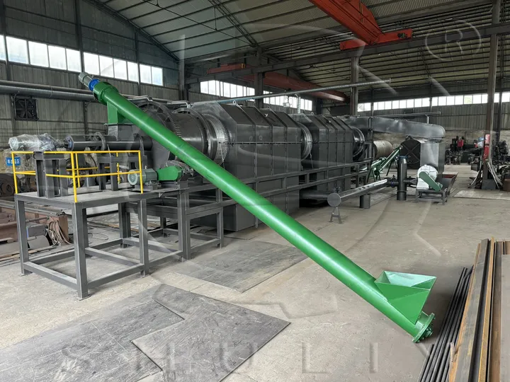 Newest Continuous Carbonization Furnace Factory Direct Sale