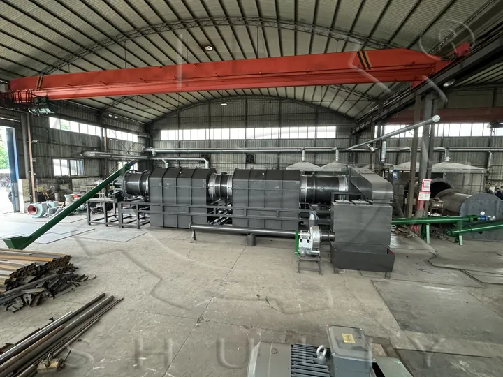 Newest Large Capacity Continuous Carbonization Furnace