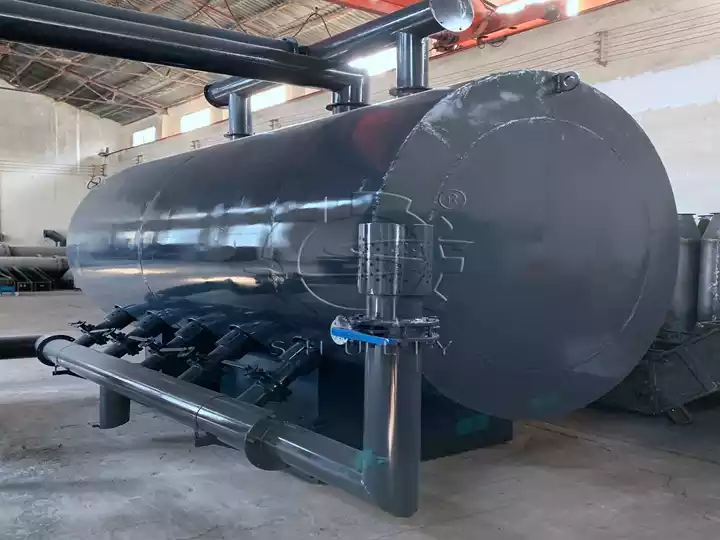 horizental charcial making machine