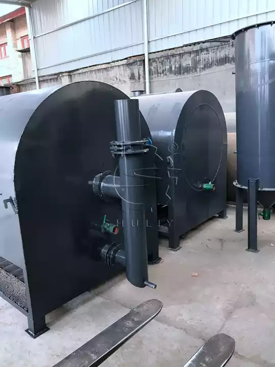 horizontal carbonization furnace