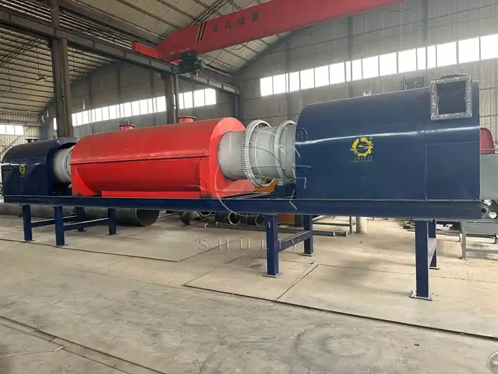 Continuous Charcoal Carbonization Furnace Successfully Exported to Zimbabwe 3 Biomass carbonization furnace