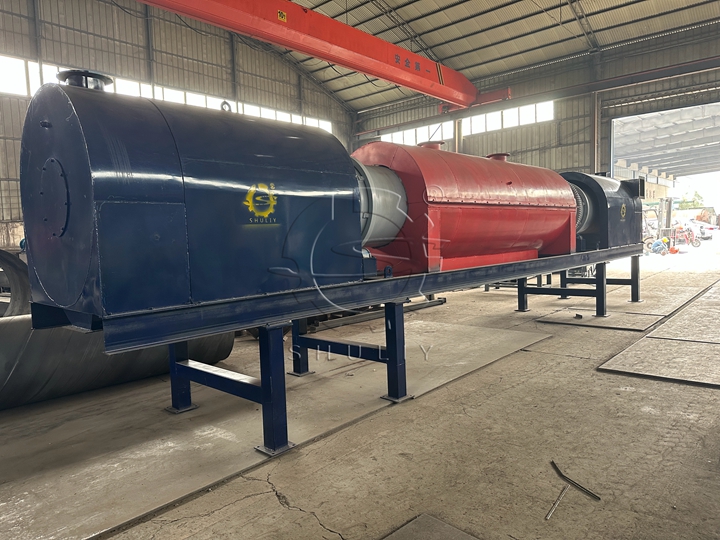 continuous charcoal carbonization furnace