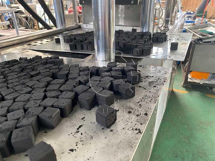 cubic hookah charcoal punching