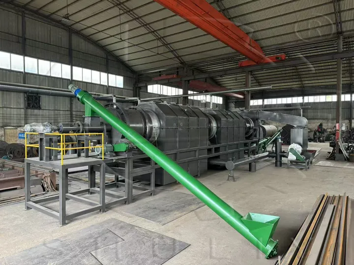 Bamboo Charcoal Making Machine | Bamboo Carbonization Stove for Sale 10 Pyrolysis Continuous Type