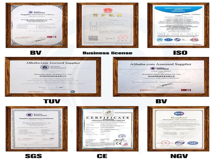 Our Certifications
