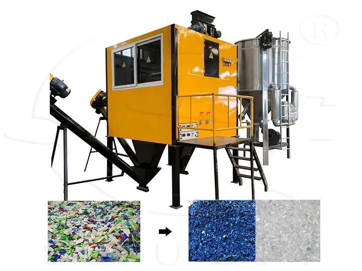 آلة فرز البلاستيك | فاصل البلاستيك الكهروستاتيكي