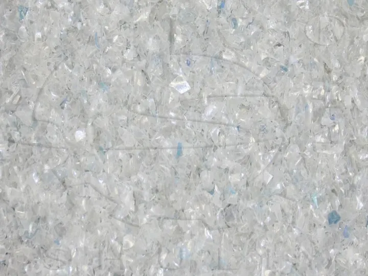 Separated PP plastic flakes