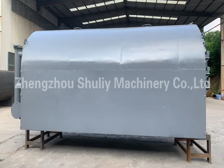 Horizontal Carbonization Furnace Successfully Exported to Colombia 6 Batch Type Horizontal Carbonization Furnace