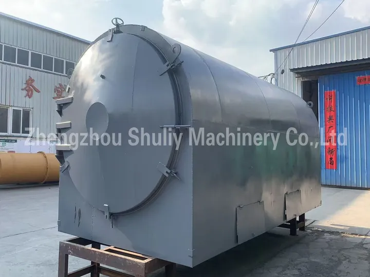 Horizontal Carbonization Furnace Successfully Exported to Colombia 7 Biomass Horizontal Carbonization Furnace