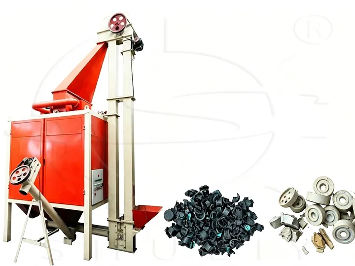 Waste Rubber and Plastic Sorting Machine | Silicone Rubber Separator for Sale