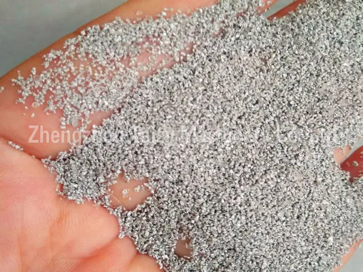 Separated aluminum