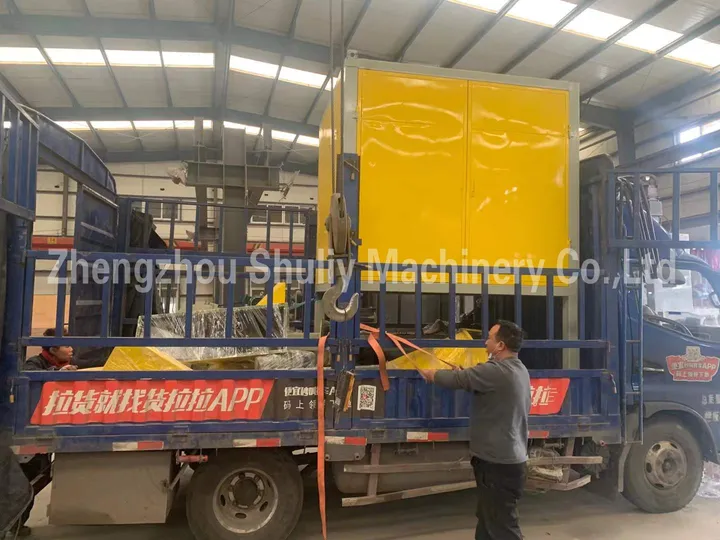 Waste Rubber and Plastic Sorting Machine Shipment