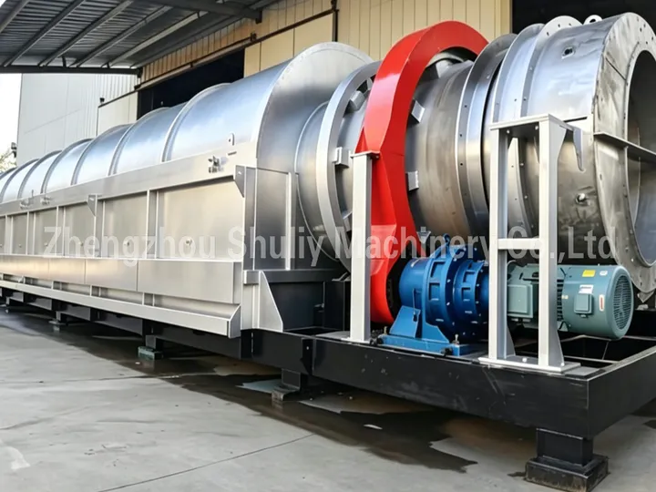 Internal-Heat Activated Carbon Manufacturing Machine