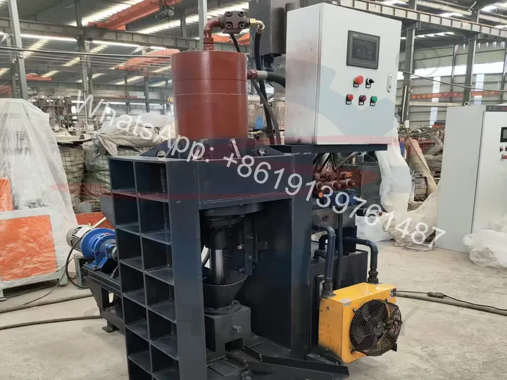 Vertical Metal Chips Briquetting Machine For Sale