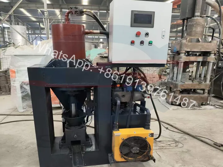 Vertical Type Metal Chips Briquetting Machine